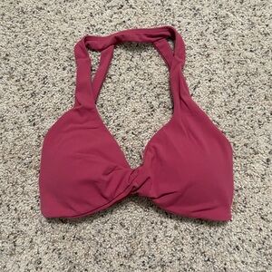 Buffbunny Large Rust/Coral Twist Sports Bra